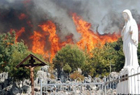 Požiar nad Podbrdom