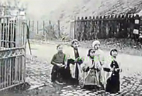 Fernande, Andree, Gilberte a Albert