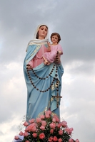 Socha Panny Márie zo San Nicolas