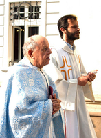 Don Gobbi pri návšteve Prešova