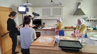 Natáčanie receptov pre TV folklorika