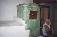 Chlebová pec s kamnami na osade Húšky okolo roku 1990 (zdroj Peter Vrablec)