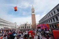 Il Carnevale di Venezia, a Piazza San Marco.