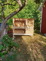 Detta är en bra utebur på sommaren 160x 60x 70 cm