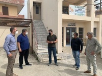 Από την πρόσφατη επίσκεψη Αυγενάκη στο χώρο του Ιατρείου Ζαρού