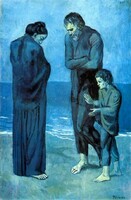 Pablo Picasso - Poveri in riva al mare (Periodo Blu)
