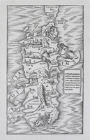 La Sardegna in una carta geografica del XVI secolo contenuta nella Sardiniae Brevis Historiae er Descriptio di Sigismondo Arque