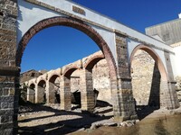 Figura 1. Interno della Tonnara di Su Pranu. Foto: M. Giovanna Meloni. Per gentile concessione dell'Associazione Sa Fabbrica