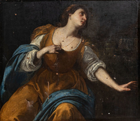 Artemisia Gentileschi - Maria Maddalena (La Maddalena Sursock)