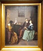 Silvestro Lega - Tiziano e Irene di Spilimbergo