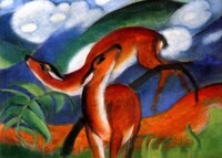 Franz Marc, Cervi rossi II
