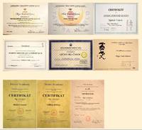 Magický dotek - certifikáty