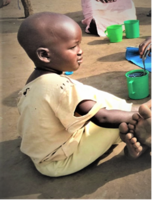 Lamwon leirillä Pohjois-Ugandassa