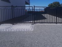 Port og gjerde total 4,6 m