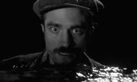 Robert Pattinson in The Lighthouse. A24