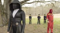 Regina King & Andrew Howard in Watchmen. HBO