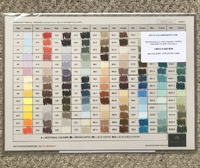 Colour Charts on Toned Grey Paper
