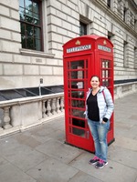 Maru en su visita a Londres