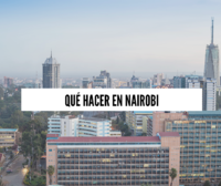 Qué hacer en Nairobi
