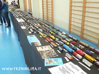 Parte della collezione in esposizione in occasione di una fiera di modellismo
