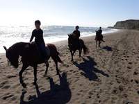 Ruta a la playa