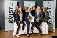 Camilla Matsson tillsammans med KVISTs styrelse på årsmötet 2016