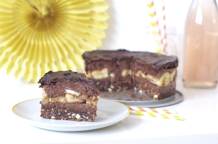 Gateau D Anniversaire Chocolat Banane Cc Bienetre