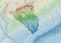 A northern Mozambique drainage basin.
