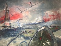 2 havsluft /olja