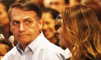 Presidente e sua esposa, Michelle Bolsonaro / Foto: Fernando Frazão/Agência Brasil