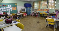 Salas de aula sem professores na rede estadual de educação do Piauí.
