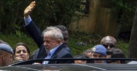 Lula, após velar seu neto Arthur. Foto: ISTOÉ Independente