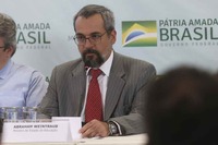 Abraham Weintraub, ministro da Educação. Foto: Antonio Cruz/ Agência Brasil.
