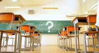 Quem tem coragem de voltar às aulas presenciais? Imagem: aplicativo Canva.
