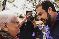 Guilherme Boulos e Luisa Erundina, chapa do PSOL à prefeitura de SP em 2020. Foto: Esquerda Online.