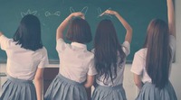 Sem vacina e com vírus ninguém deve voltar às escolas. Imagem: aplicativo Canva.