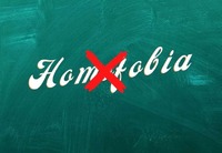 Homofobia é crime. Imagem: aplicativo Canva.