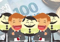 Parlamentares fazem festa com dinheiro público. Ilustração: aplicativo Canva.