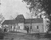 Pohled na kostel v 19. století