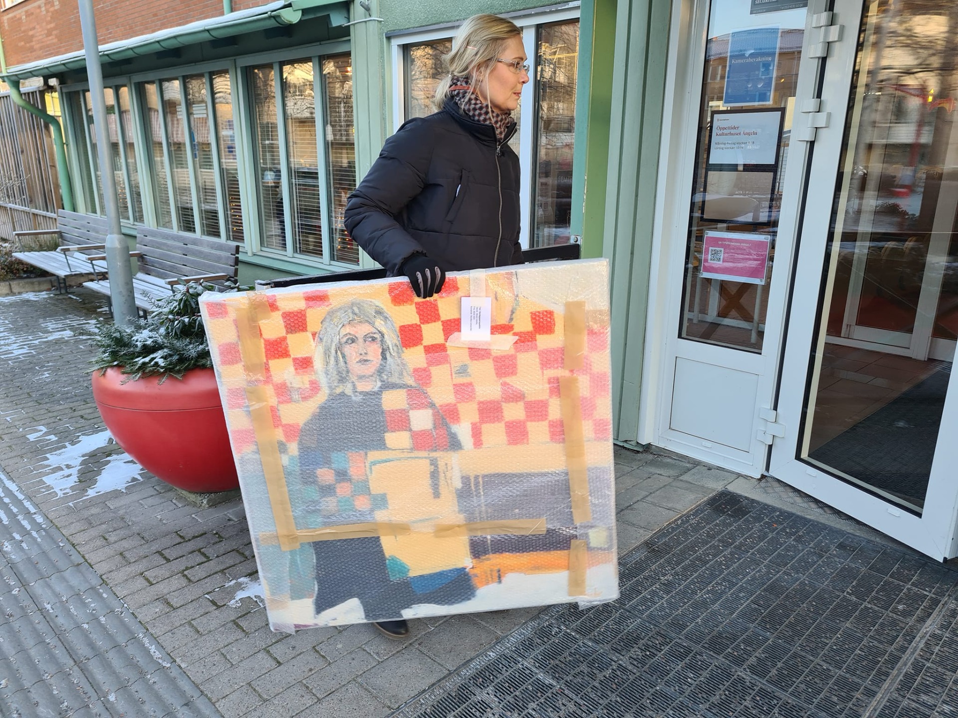 Spännande händelser Monikas konst