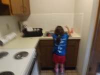 Practicing daily living skills