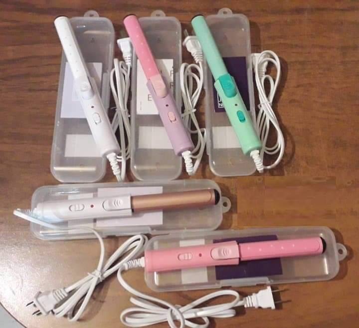 Mini rizadoras para cabello