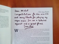 Dedication from Jean Paul Verpeaux - Michal Mesjar