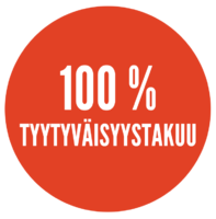 Annamme töillemme tyytyväisyystakuun. Teemme työt, kuten sovittu ja sopimukseen on kirjattu.