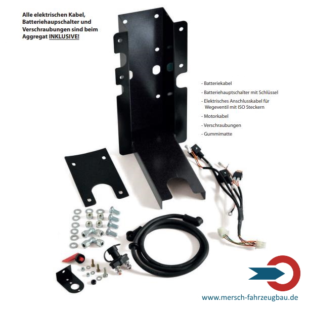Mikro Hydraulikaggregat 24V – 800 W, Elektro-Gabelhubwagen-Pumpe, Ölpumpenmotor, Kompakt & Leistungsstark
