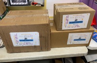 Photo of Baltimore Hygiene Bank orders before delivery