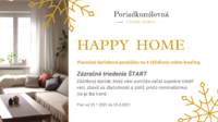 Darčeková poukážka - dizajn Happy home