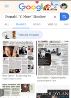 Google image search on C-Note, includes one of the greatest 20th century poets in America, Bob Dylan.