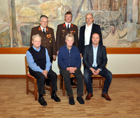 Die Ehrenkommandanten der Feuerwehr Herzogsdorf