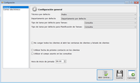 Configuración
